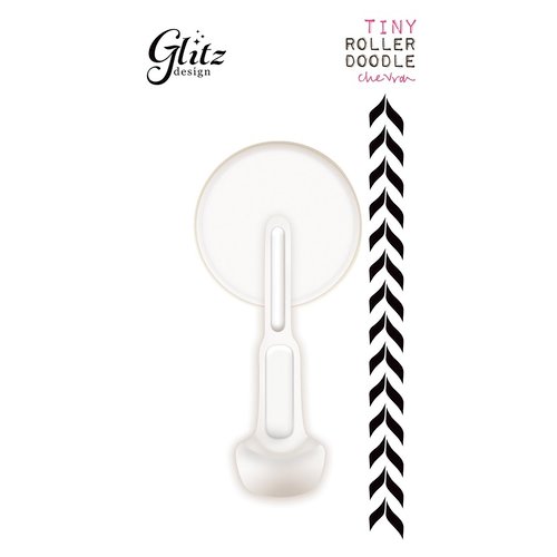 Glitz Design - Felicity Collection - Tiny Roller Doodle - Chevron