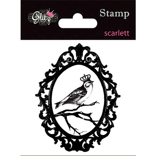 Glitz Design - Scarlett Collection - Clear Acrylic Stamps - Scarlett, CLEARANCE