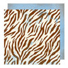 Glitz Design - Sparrow Collection - 12 x 12 Double Sided Paper - Sparrow Zebra, BRAND NEW