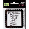 Glitz Design - Kismet Collection - Clear Acrylic Stamps - I'm Feeling, BRAND NEW