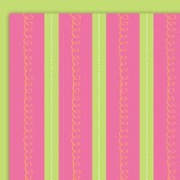 Glitz Designs - Summer Crush Collection - 12x12 Double Sided Paper - Stripe