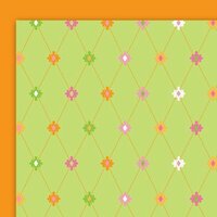 Glitz Designs - Summer Crush Collection - 12x12 Double Sided Paper - Harlequin