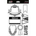Glitz Design - Love Games Collection - Clear Acrylic Stamps - Love Games