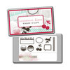 Glitz Design - Cashmere Dame Collection - Rubber Stamps