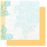 Glitz Designs - Sublime Collection - 12x12 Double Sided Paper - Sublime Vines, CLEARANCE
