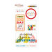 Glitz Design - Color Me Happy Collection - Cardstock Stickers - Titles