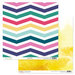 Glitz Design - Wild and Free Collection - 12 x 12 Double Sided Paper - Chevron