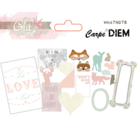 Glitz Design - Carpe Diem Collection - Cardstock Pieces - Whatnots