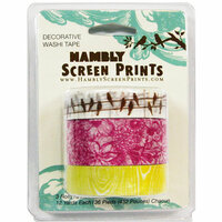 Hambly Studios - Screen Prints - Decorative Washi Tape - Set 1
