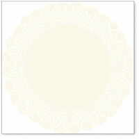 Hambly Studios - Screen Prints - 12 x 12 Overlay Transparency - Antique Doily - Antique White, CLEARANCE