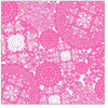 Hambly Studios - Screen Prints - 12 x 12 Overlay Transparency - Doily Decor - Pink