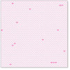 Hambly Studios - Screen Prints - 12 x 12 Overlay Transparency - Little Hearts - Pink, CLEARANCE