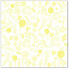 Hambly Studios - Screen Prints - 12 x 12 Overlay Transparency - Embroidery - Yellow, CLEARANCE