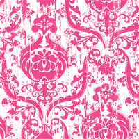 Hambly Studios - Screen Prints - 12 x 12 Overlay Transparency - Brocade Blossom - Pink