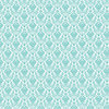 Hambly Studios - Screen Prints - 12 x 12 Overlay Transparency - Mini Brocade - Antique Teal Blue