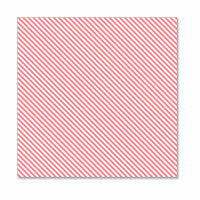 Hambly Studios - Screen Prints - 12 x 12 Overlay Transparency - Diagonal Alley - Coral