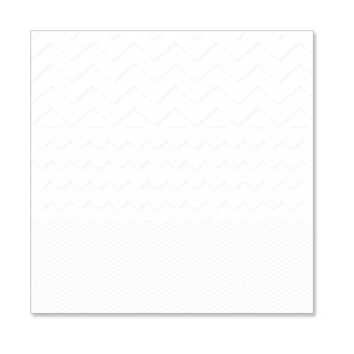 Hambly Studios - Screen Prints - 12 x 12 Overlay Transparency - Herringbone - Chevron Mash Up - White