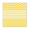 Hambly Studios - Screen Prints - 12 x 12 Overlay Transparency - Herringbone - Chevron Mash Up - Yellow