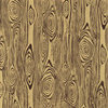 Hambly Studios - Screen Prints - 12 x 12 Paper - Woodgrain Remix - Brown on Gold Leaf