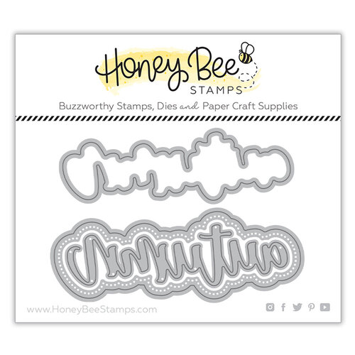 Honey Bee Stamps - Honey Cuts - Steel Craft Dies - Autumn Buzzword