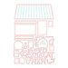 Honey Bee Stamps - Honey Cuts - Steel Craft Dies - Coffee Shop House Builder Add-On