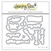 Honey Bee Stamps - Love Letters Collection - Honey Cuts - Steel Craft Dies - Fortunate To Have You