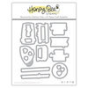 Honey Bee Stamps - Love Letters Collection - Honey Cuts - Steel Craft Dies - Love You S'more