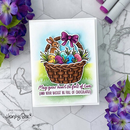 Honey Bee Stamps - Honey Cuts - Steel Craft Dies - Hoppy Easter Honey Bee Stamps - Honey Cuts - Steel Craft Dies - Hoppy Easter