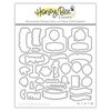 Honey Bee Stamps - Let's Celebrate Collection - Honey Cuts - Steel Craft Dies - Fancy Frosting