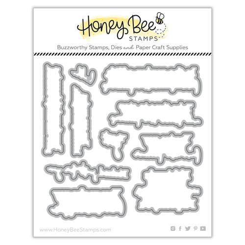 Honey Bee Stamps - Summer Stems Collection - Honey Cuts - Steel Craft Dies - My Favorite Flower
