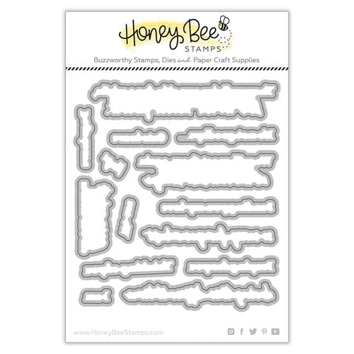 Honey Bee Stamps - Summer Stems Collection - Honey Cuts - Steel Craft Dies - Rainbow Bridge