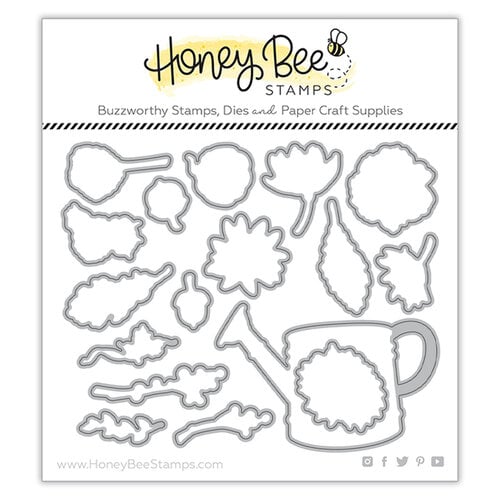 Honey Bee Stamps - Autumn Splendor Collection - Honey Cuts - Steel Craft Dies - Garden Harvest Florals