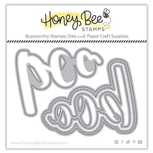 Honey Bee Stamps - Autumn Splendor Collection - Honey Cuts - Steel Craft Dies - Boo Buzzword