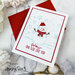 Honey Bee Stamps - Vintage Holiday Collection - Honey Cuts - Steel Craft Dies - Snow Family Like Ours