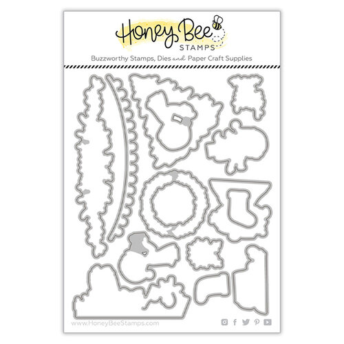 Honey Bee Stamps - Vintage Holiday Collection - Honey Cuts - Steel Craft Dies - Loads Of Holiday Cheer