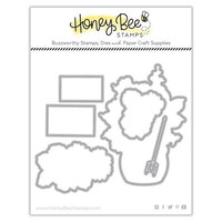 Honey Bee Stamps - Modern Spring Collection - Honey Cuts - Steel Craft Dies - Floral Vase