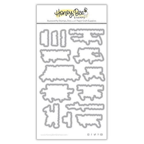 Honey Bee Stamps - Modern Spring Collection - Honey Cuts - Steel Craft Dies - Squeeze The Day