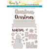 Honey Bee Stamps - Christmas - Honey Cuts - Steel Craft Dies - Let It Snow
