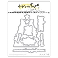 Honey Bee Stamps - Make It Merry Collection - Christmas - Honey Cuts - Steel Craft Dies - Bear Hugs