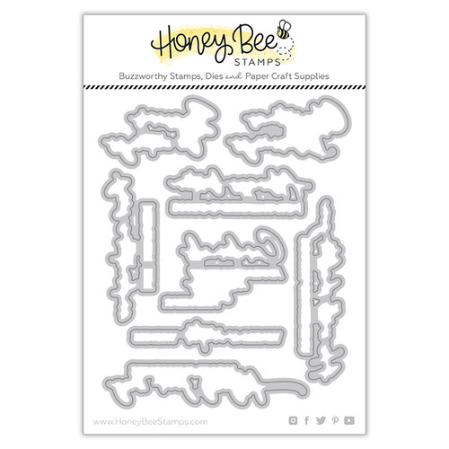 Honey Bee Stamps - Make It Merry Collection - Christmas - Honey Cuts - Steel Craft Dies - Let Nature Sing