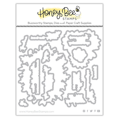 Honey Bee Stamps - Simply Spring Collection - Honey Cuts - Steel Craft Dies - Daisy Layers Bouquet