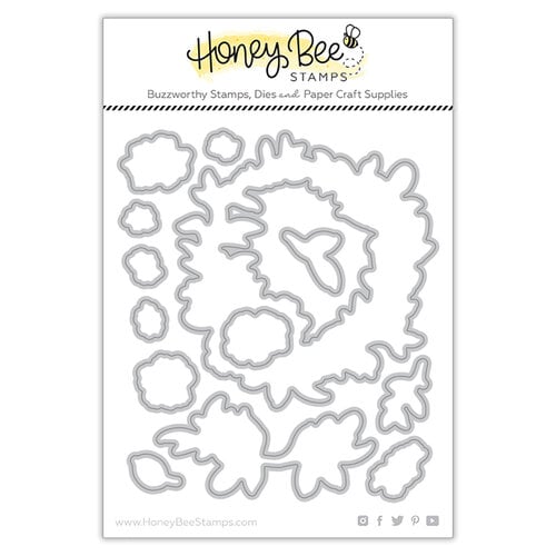 Honey Bee Stamps - Simply Spring Collection - Honey Cuts - Steel Craft Dies - Spring Wreath