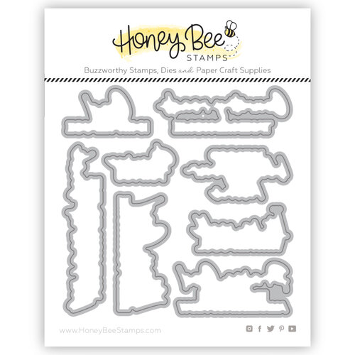 Honey Bee Stamps - Heartfelt Harvest Collection - Honey Cuts - Steel Craft Dies - It Is Well