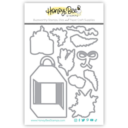 Honey Bee Stamps - Honey Cuts - Steel Craft Dies - Pine and Berry Centerpiece