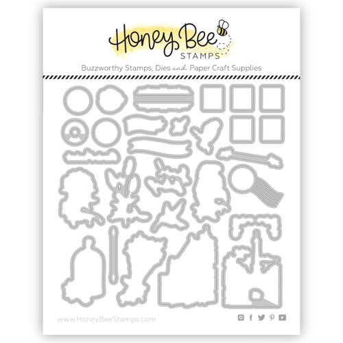 Honey Bee Stamps - Honey Cuts - Steel Craft Dies - Postmarked