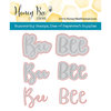 Honey Bee Stamps - Honey Cuts - Steel Craft Dies - Bee-You-Tiful