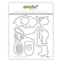 Honey Bee Stamps - Sawdust and Saddles Collection - Honey Cuts - Steel Craft Dies - On The Range