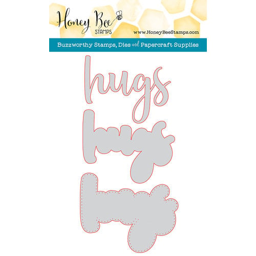 Honey Bee Stamps - Honey Cuts - Steel Craft Dies - Hugs