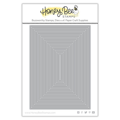 Honey Bee Stamps - Honey Cuts - Steel Craft Dies - A7 Thin Frames