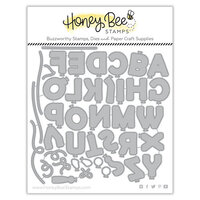 Honey Bee Stamps - Honey Cuts - Steel Craft Dies - Balloon Alphabet
